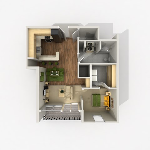 6440 Cedar Plaza Studio-2 Beds Apartment for Rent - Photo Gallery 6